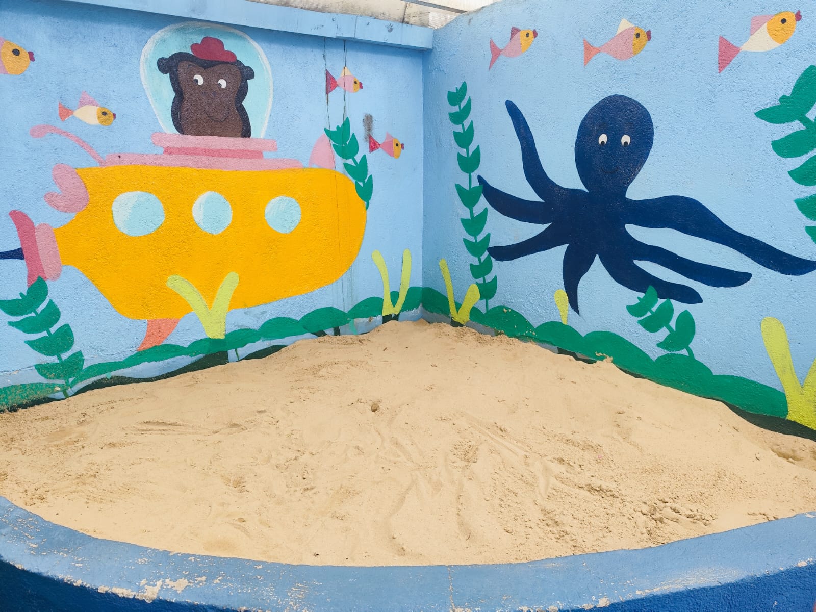 Tanque de areia